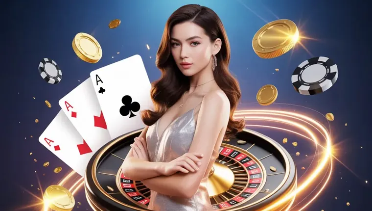 Exciting new slot machine game with a jackpot display